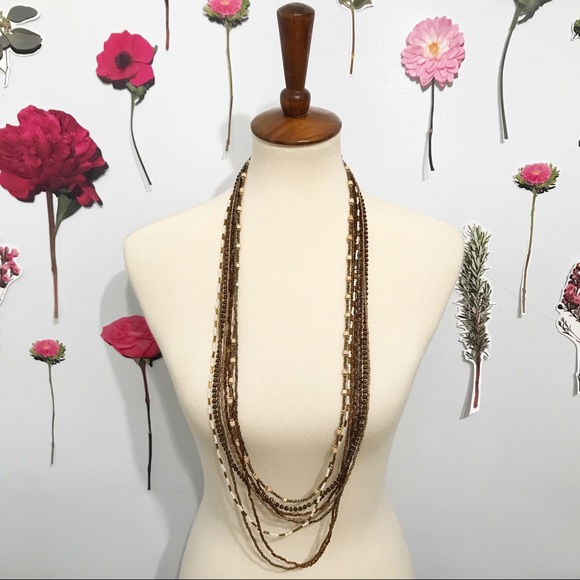 • Vintage • Beaded Necklace - Picture 2 of 6